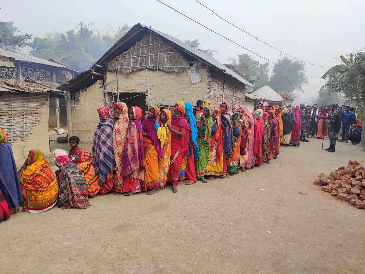 सप्तरीको छिन्नमस्तामा अहिलेसम्ममा ५० प्रतिशत मत खस्यो